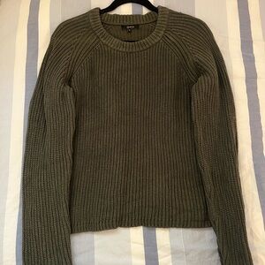 Quince 100% Cotton Fisherman Crew Neck Sweater